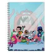 Teen Titans Go! | Tentakelarmonster komt eraan Notitieboek (Voorkant)