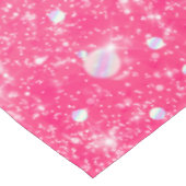 Teen Tween Girls Sparkly Pink Ombre Tafelkleed (Gekanteld)
