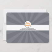 Teen/Tween Graffiti Brick Wall Birthday Boy Party Kaart (Achterkant)