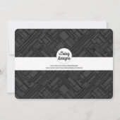 Teen/Tween Graffiti Wall Birthday Boy Party Kaart (Achterkant)