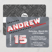 Teen/Tween Graffiti Wall Birthday Boy Party