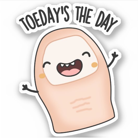 Teen-van-daag Is De Dag Grappige Teengrap  Sticker (Voorkant)