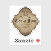 Teen van Kikker Apotheker Sticker (Vel)