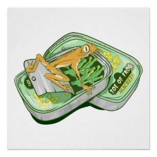 Teen van kikkerheksen betoveren Shakespeare Perfect Poster