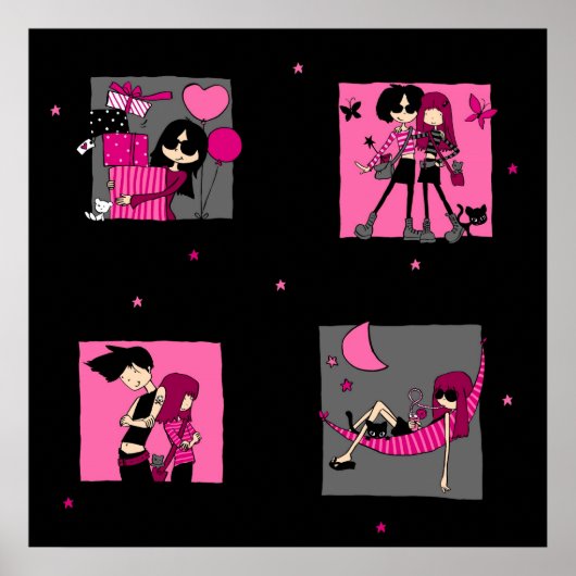 Teenage Dreams Poster (Voorkant)