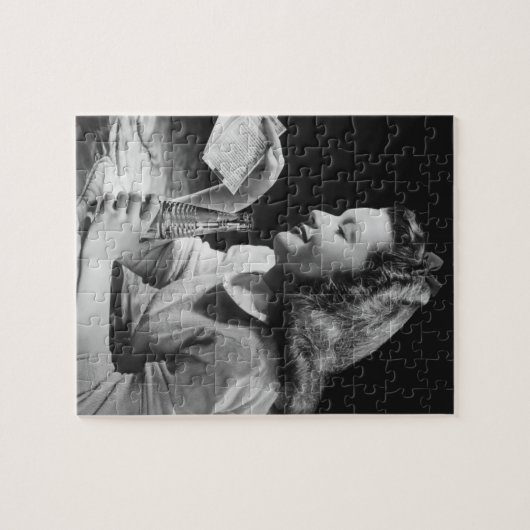 Teenage Girl Legpuzzel (Horizontaal)