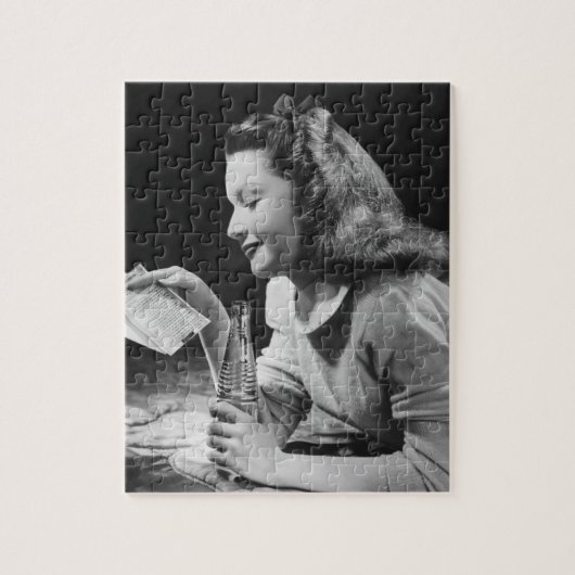 Teenage Girl Legpuzzel (Verticaal)