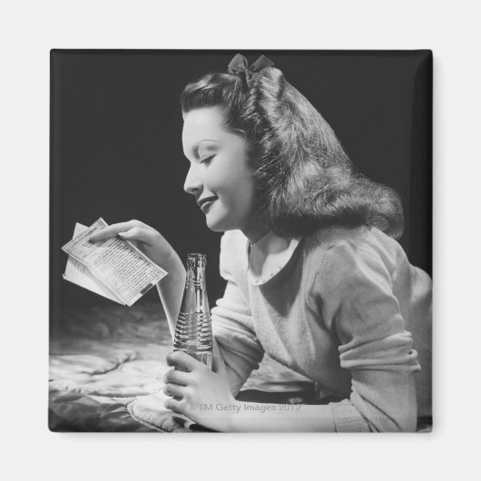 Teenage Girl Magneet (Voorkant)