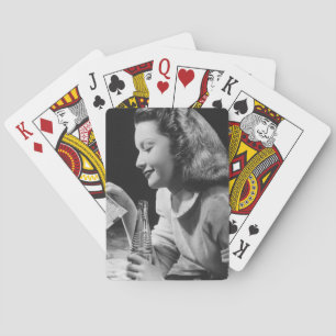 Teenage Girl Pokerkaarten