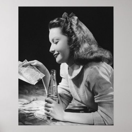 Teenage Girl Poster (Voorkant)