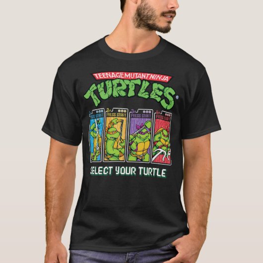 Teenage Mutant Ninja Turtles - Select Your Turtle  T-shirt (Voorkant)