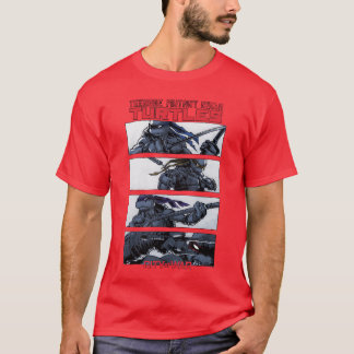 Teenage Mutant Ninjaurtles City at War Panels Stri T-shirt