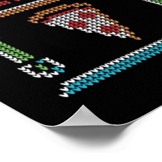 Teenage Mutant Ugly Sweater Poster (Hoek)