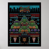 Teenage Mutant Ugly Sweater Poster (Voorkant)