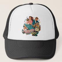 Teenage Record Club 1958 – Vintage 1950s Trucker H