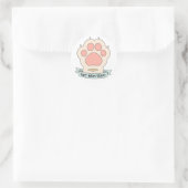 teenagelteam ronde sticker (Tas)