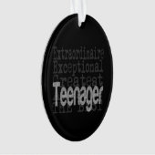 Teenager Extraordinaire Ornament (voorkant)