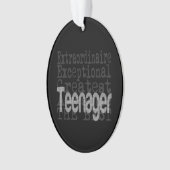 Teenager Extraordinaire Ornament (voorkant)