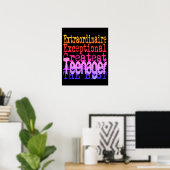 Teenager Extraordinaire Poster (Thuiskantoor)