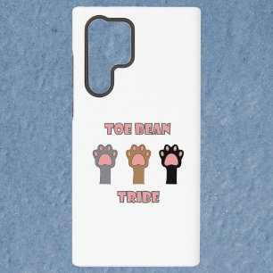 Teenbalk Stam Cute Kat Pootjes Samsung Galaxy Hoesje
