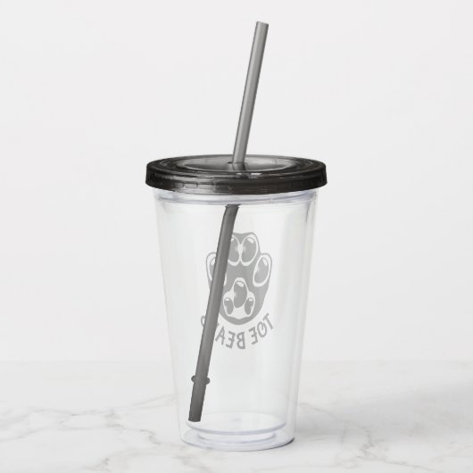 Teenbonen - Black Beans Acryl Drinkbeker (Achterkant)