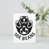 Teenbonen - Black Beans Briefkaart (Staand voorkant)