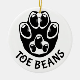 Teenbonen - Black Beans Keramisch Ornament