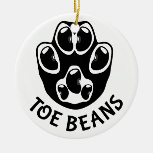 Teenbonen - Black Beans Keramisch Ornament
