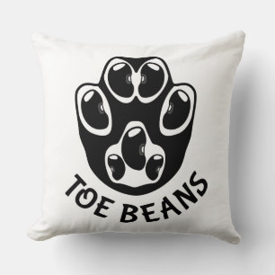 Teenbonen - Black Beans Kussen