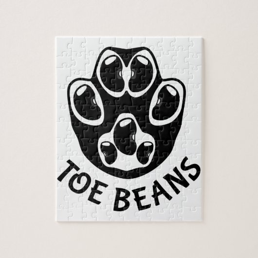 Teenbonen - Black Beans Legpuzzel (Verticaal)