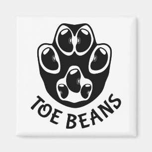 Teenbonen - Black Beans Magneet