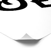 Teenbonen - Black Beans Perfect Poster (Hoek)