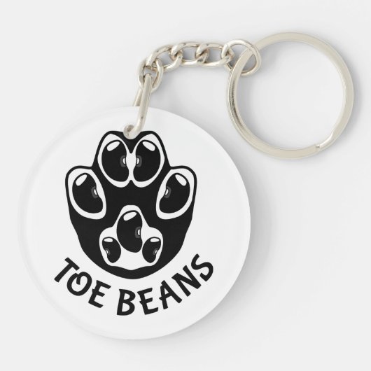 Teenbonen - Black Beans Sleutelhanger (Achterkant)