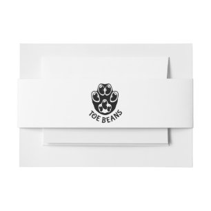 Teenbonen - Black Beans Uitnodigingen Wikkel