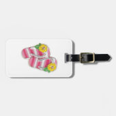 TEENSLIPPER BAGAGELABEL (Voorkant horizontaal)