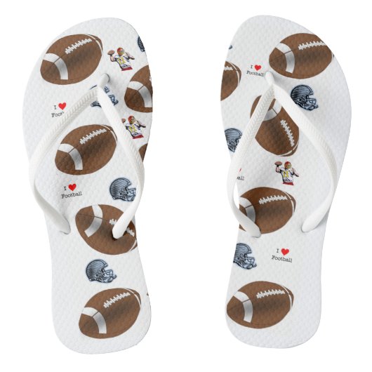 Teenslipper Football Teenslippers (Voetbed)