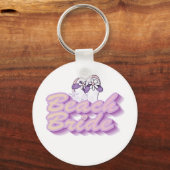 Teenslippers Beach Bride Tshirts en cadeaus Sleutelhanger (Voorkant)
