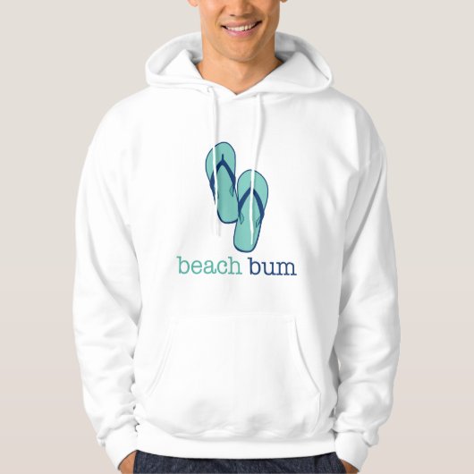 teenslippers Beach Bum Hoodie (Voorkant)
