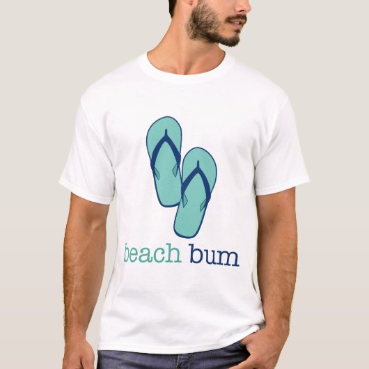 teenslippers Beach Bum T-shirt (Voorkant)