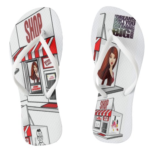 Teenslippers Beauty Salon (Voetbed)