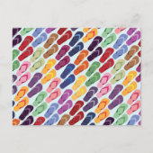 Teenslippers Briefkaart (Voorkant)