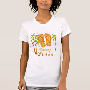Teenslippers Cancun Bride T-shirt