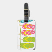 teenslippers ClothesLine Bagagelabel (Voorkant verticaal)