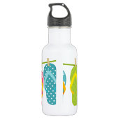 teenslippers ClothesLine Waterfles (Achterkant)