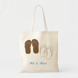 teenslippers Couple's Bridal Bag Tote Bag
