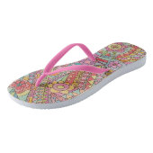 Teenslippers, dunne riemen, voor dames teenslippers (Schuin)