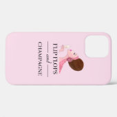 Teenslippers en champagne Case-Mate iPhone case (Achterkant (horizontaal))