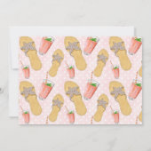 Teenslippers en Lemonade Feestuitnodiging Kaart (Achterkant)
