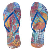 teenslippers "Fijne dag" (Voetbed)