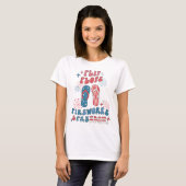 Teenslippers Fireworks Freedom T-shirt (Voorkant volledig)